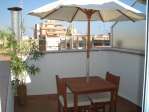 Atico estudio amueblado con terraza