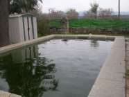 Amplia casa de piedra con piscina