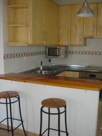 Garrucha atico de 1 dormitorio - Cocina