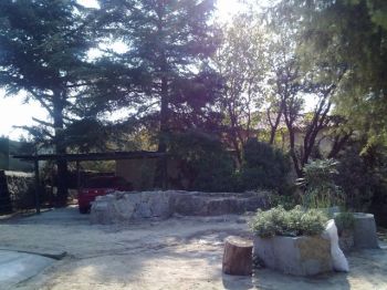 Bonita casa de piedra
