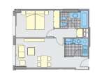 Plaza de Castilla, Apartamento amueblado