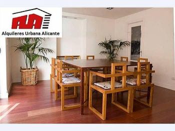 Alquiler casa jardin San juan de alicante