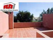 Alquiler casa jardin San juan de alicante