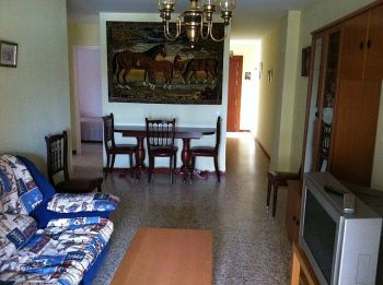 Econ�mico y amplio piso en el centro de M�laga - Sal�n