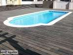 Precioso apart con muebles modernos, con piscina
