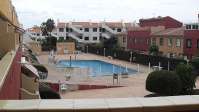 Piso en residencial, terraza con vista a la