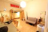 Estudio loft reformado amueblado, equipado parquet