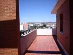 Atico amueblado con amplia terraza y garaje
