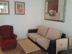 Apartamento de un dormitorio y sal�n amueblado
