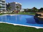 1a Linea con terraza y piscina