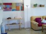 Apartamento amueblado con plaza de garaje, muy