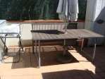 Apart. D�plex, terraza,amueblado, electrod.