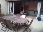 Chalet independiente, terraza y jard�n, garaje. La
