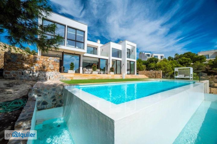 Alquiler casa obra nueva piscina Orihuela pedanías