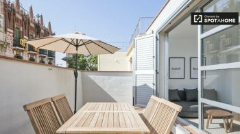 Imagen Piso de 1 habitación en alquiler en Vila de Gràcia, perfecto para profesionales.