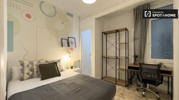 Imagen Stanza arredata in affitto con ascensore a Barcellona