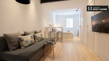 Imagen Elegante estudio con aire acondicionado en alquiler en la moderna Malasaña